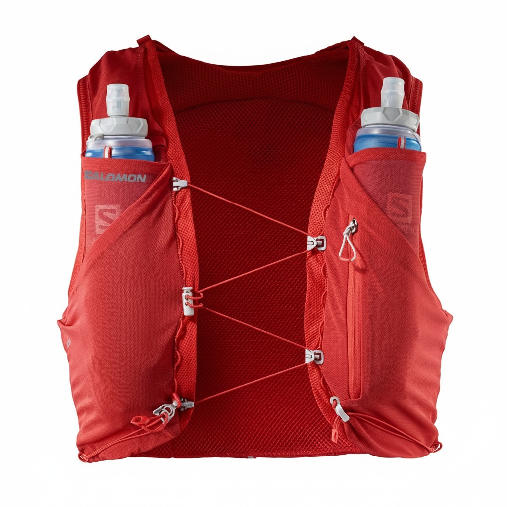 Prsluk SALOMON + Bidoni ADV Skin 5 set Goji Berry/Ebony - Image 6