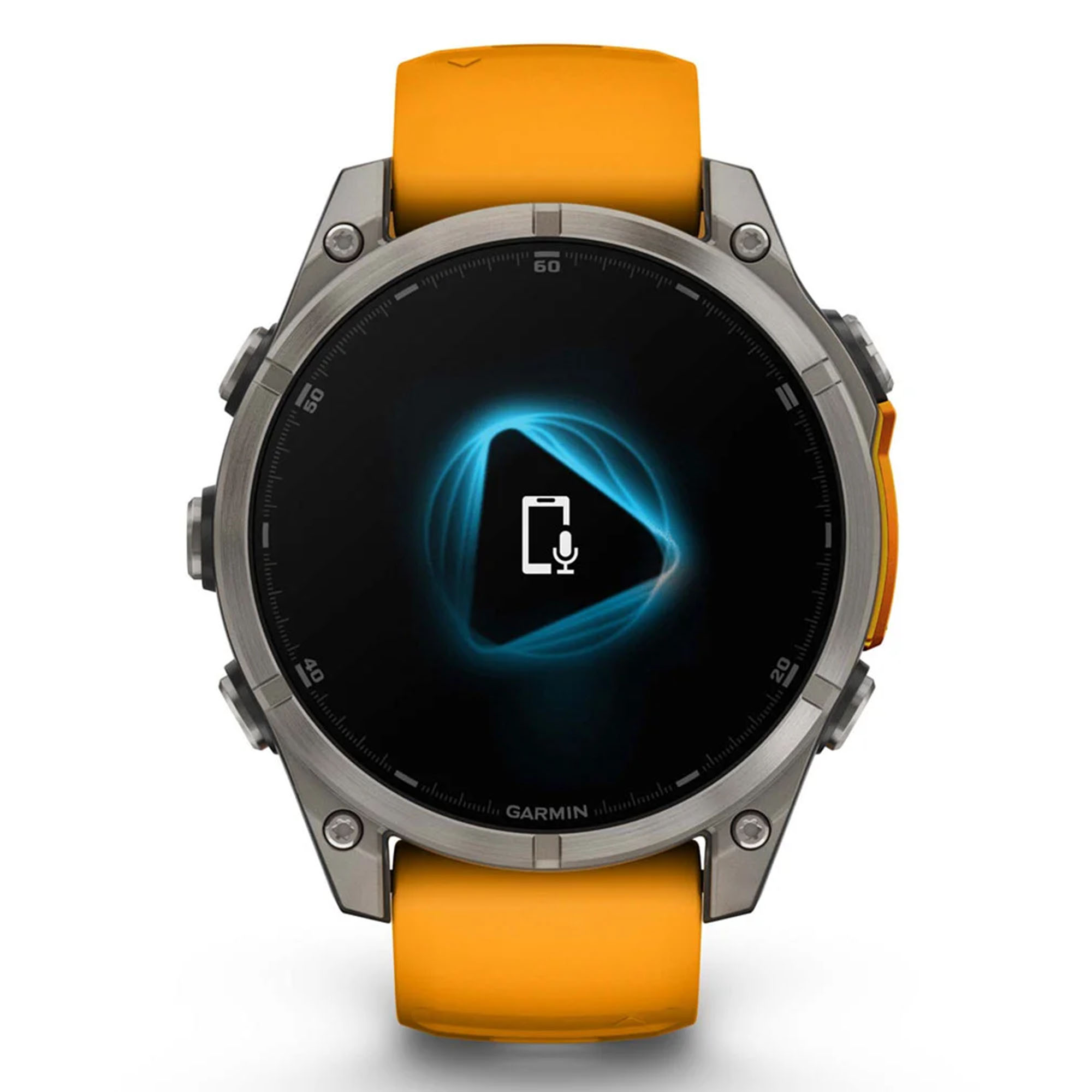 GARMIN Fenix 8 47 mm AMOLED Sapphire Titanium Spark Orange/Graphite - Image 17