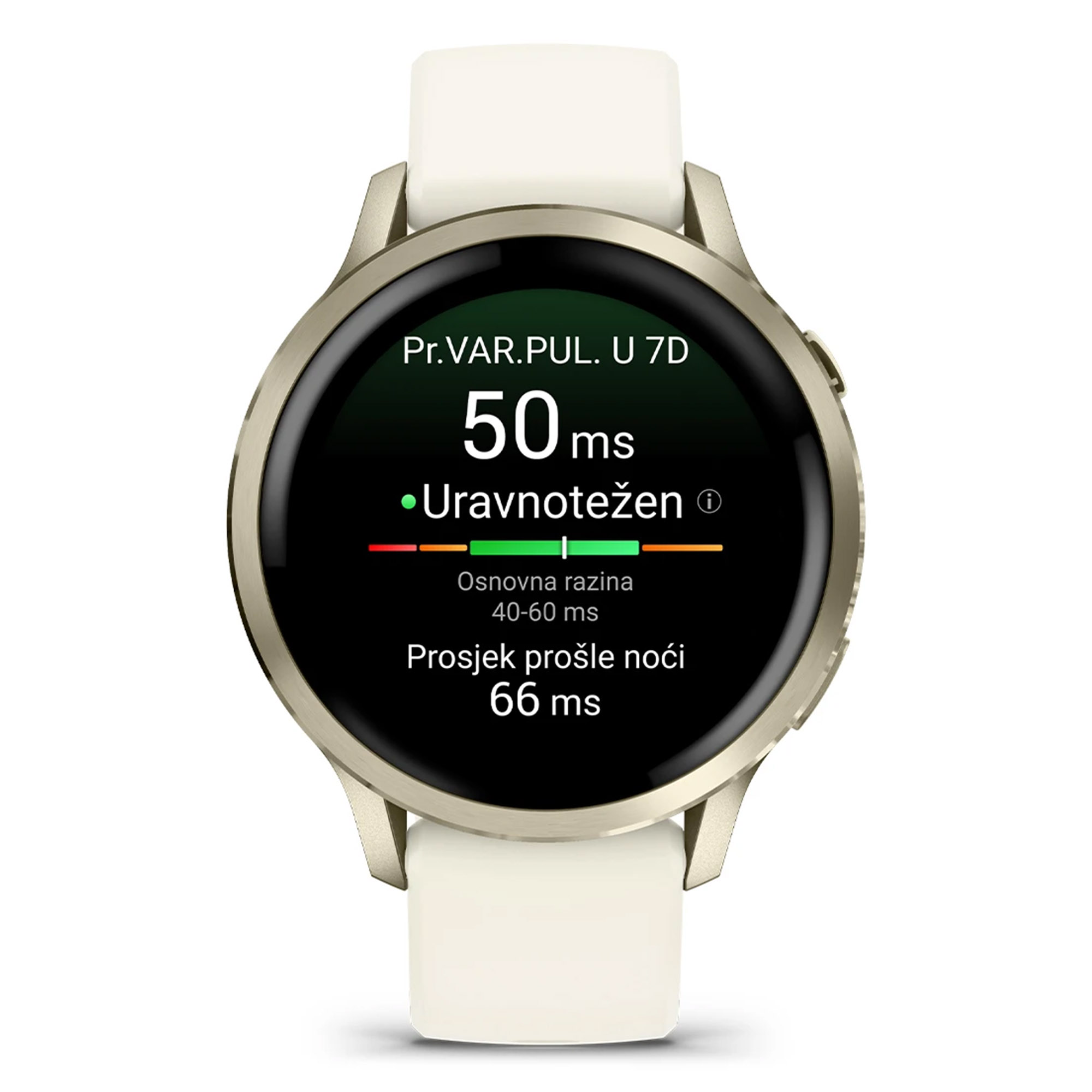 GARMIN Venu 4 41mm Beige Lunar Gold Bone - Image 5