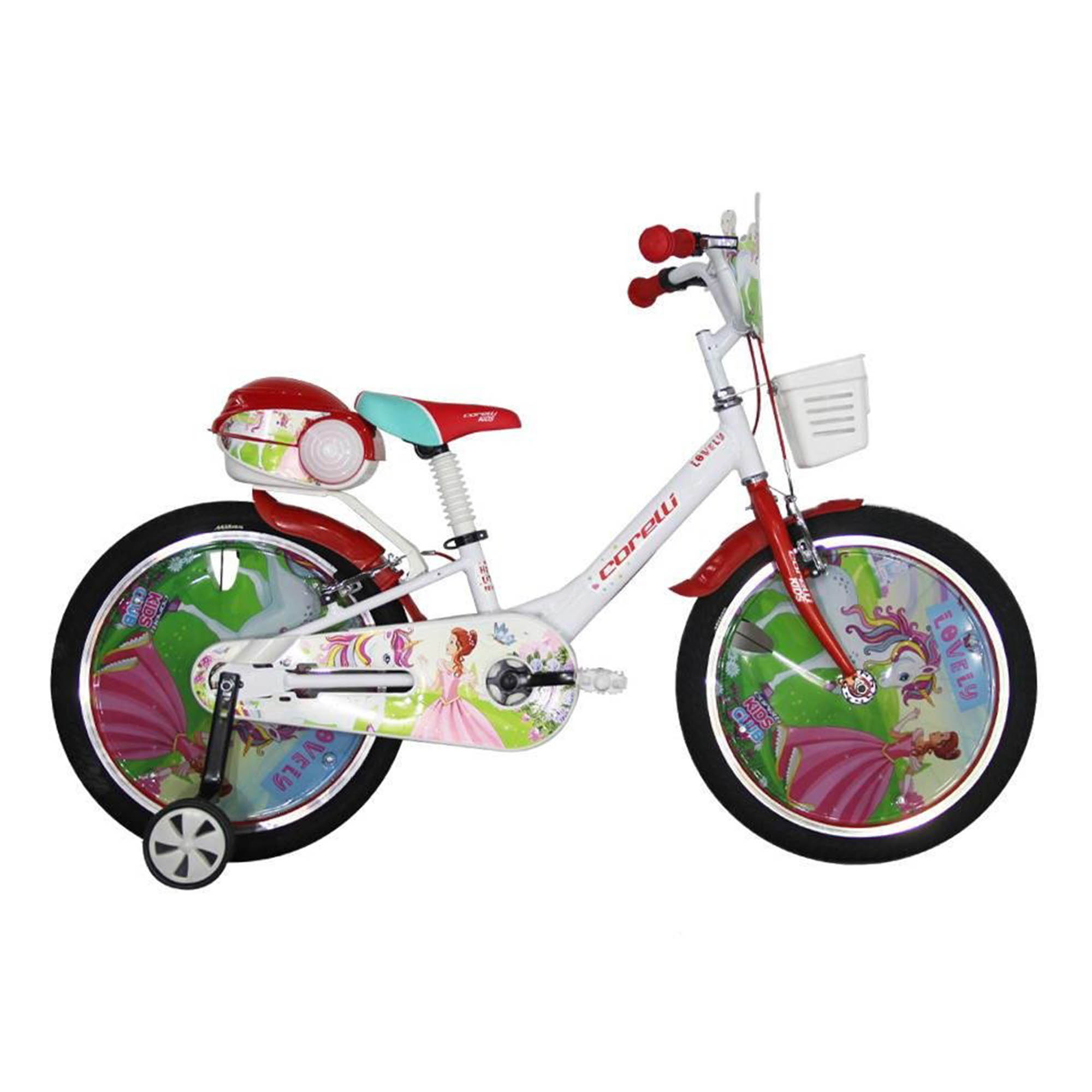 CORELLI Lovely 20" Alu White/Red - Image 2