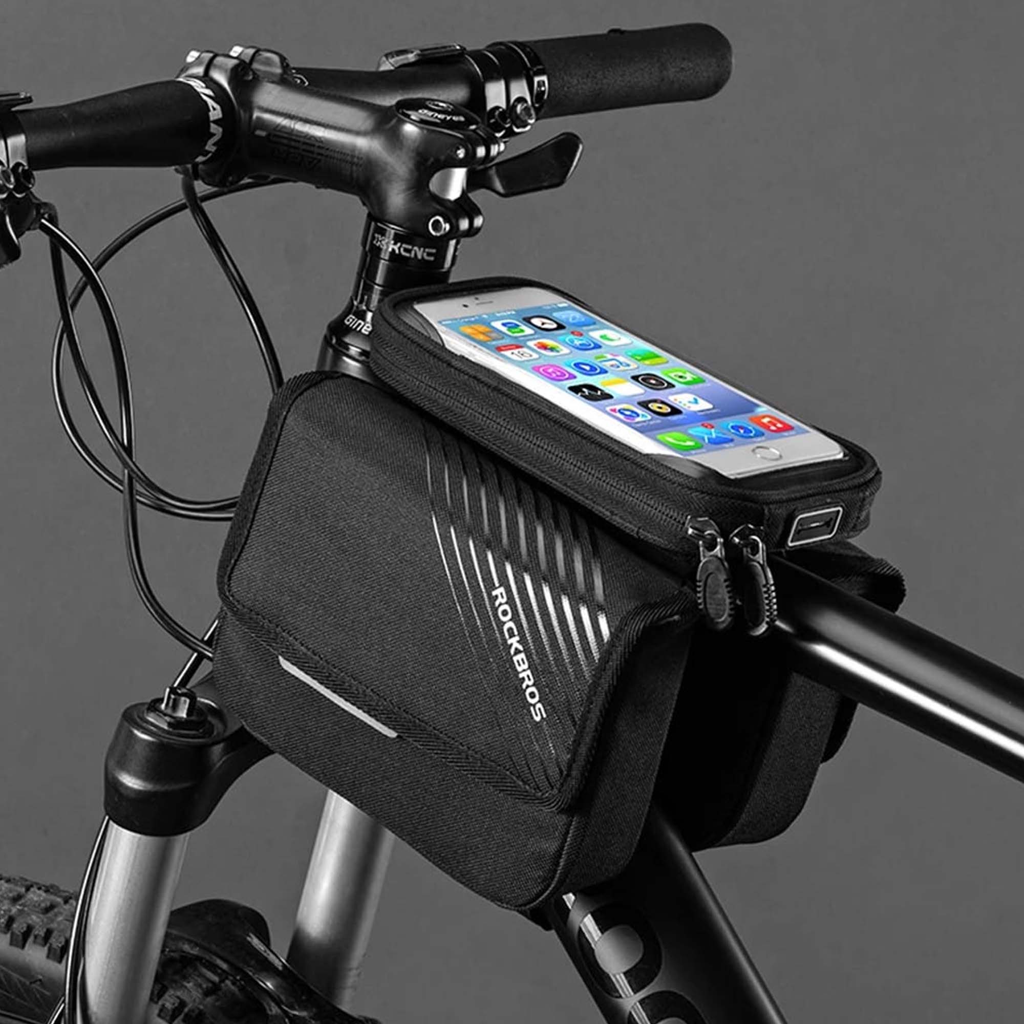 RB Torbica na ram sa držačem za telefon Black - Image 4