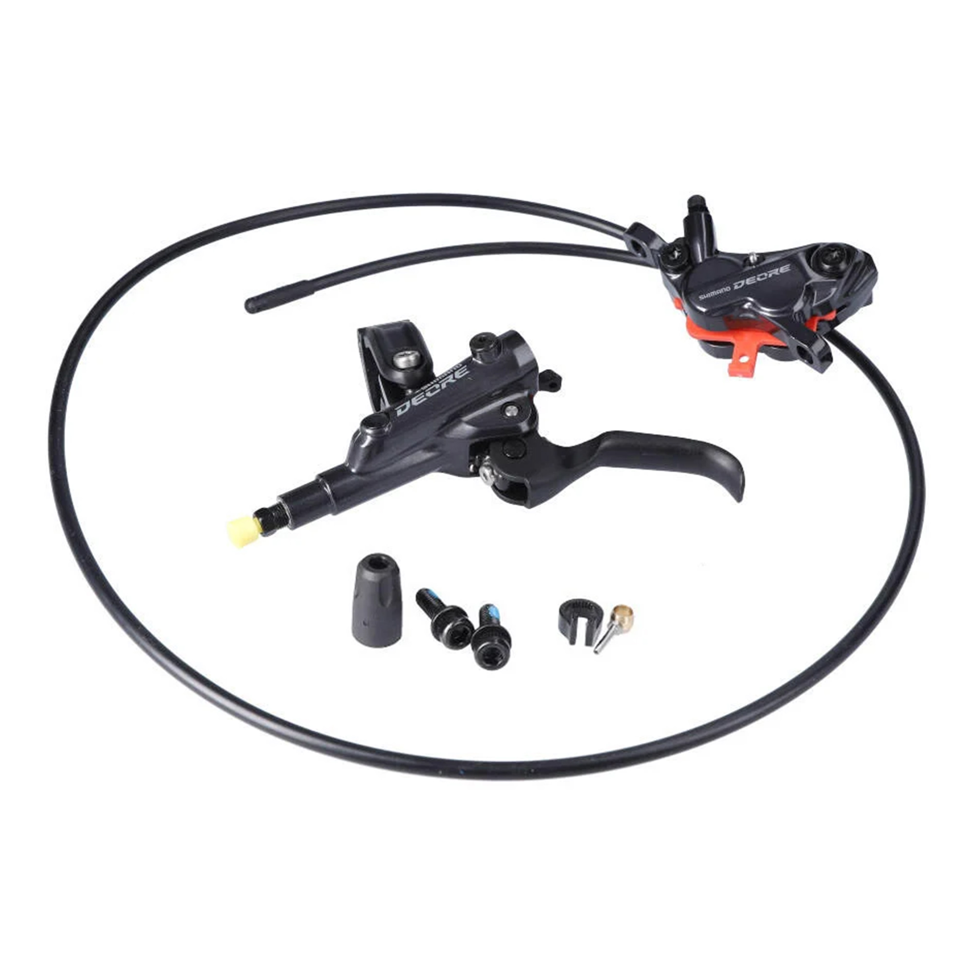 Kočnica SHIMANO J-kit Deore BL-M6100(L) BR-M6120(F) W/O Adapter Resin Pad(W/O FIN) 1000mm Hose - Image 4