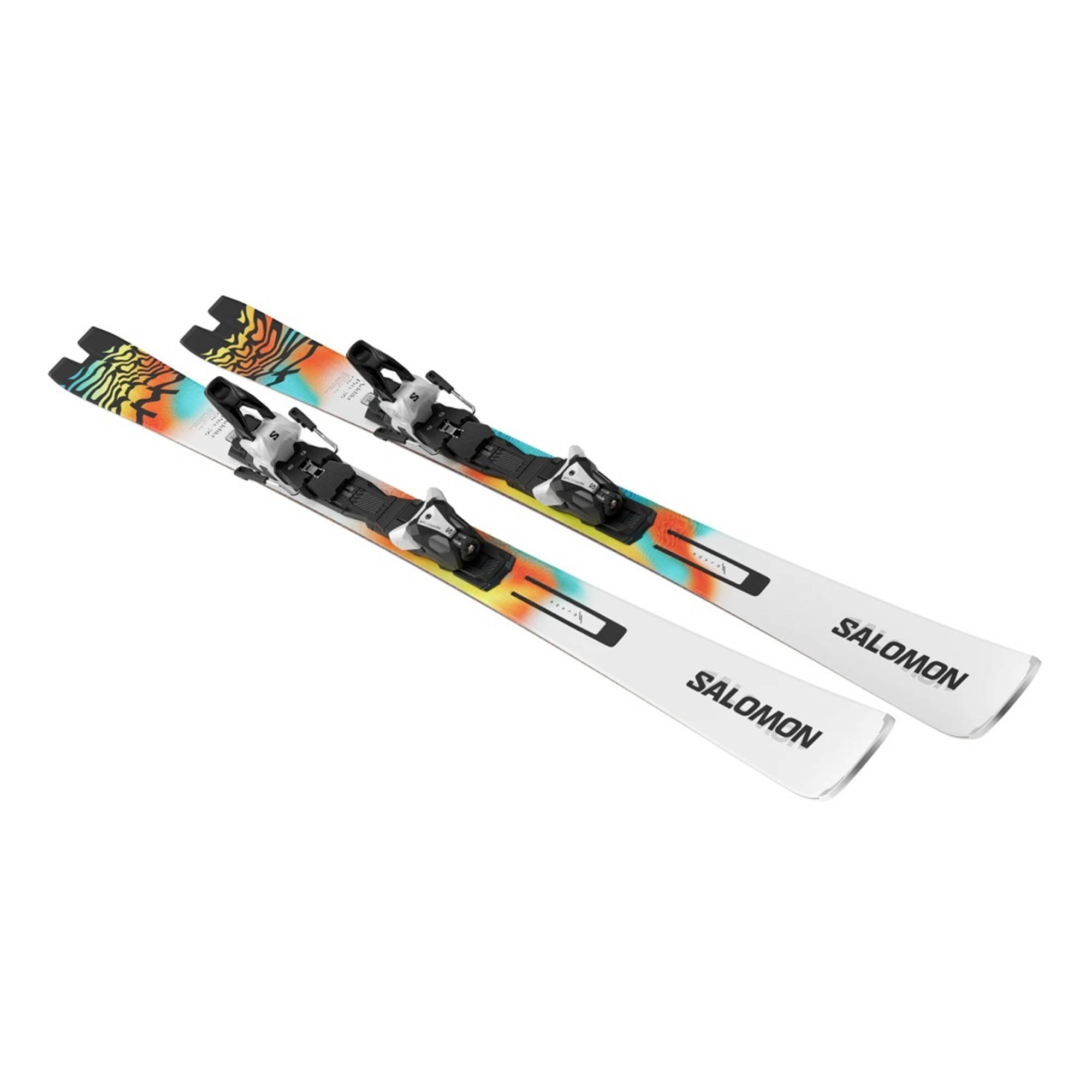 Skije SET SALOMON E ADDIKT PRO 76 + MI12 GW F8 - Image 4