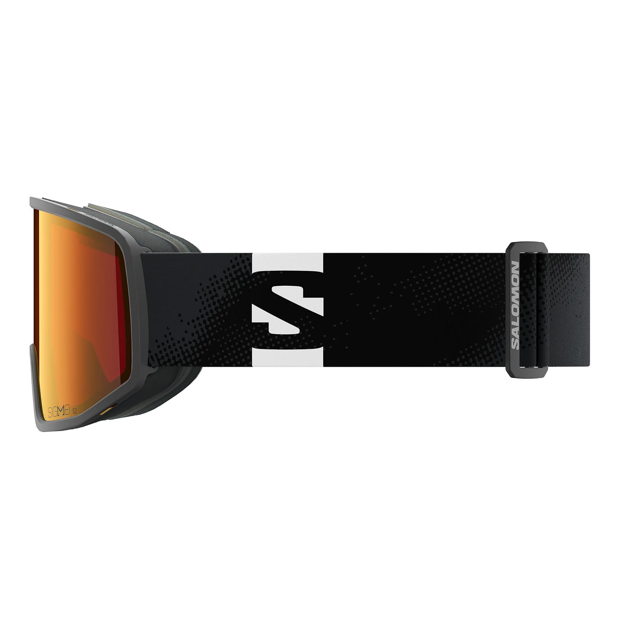 Ski brile SALOMON Sentry Pro S Sigma Black/Poppy Red - Image 8