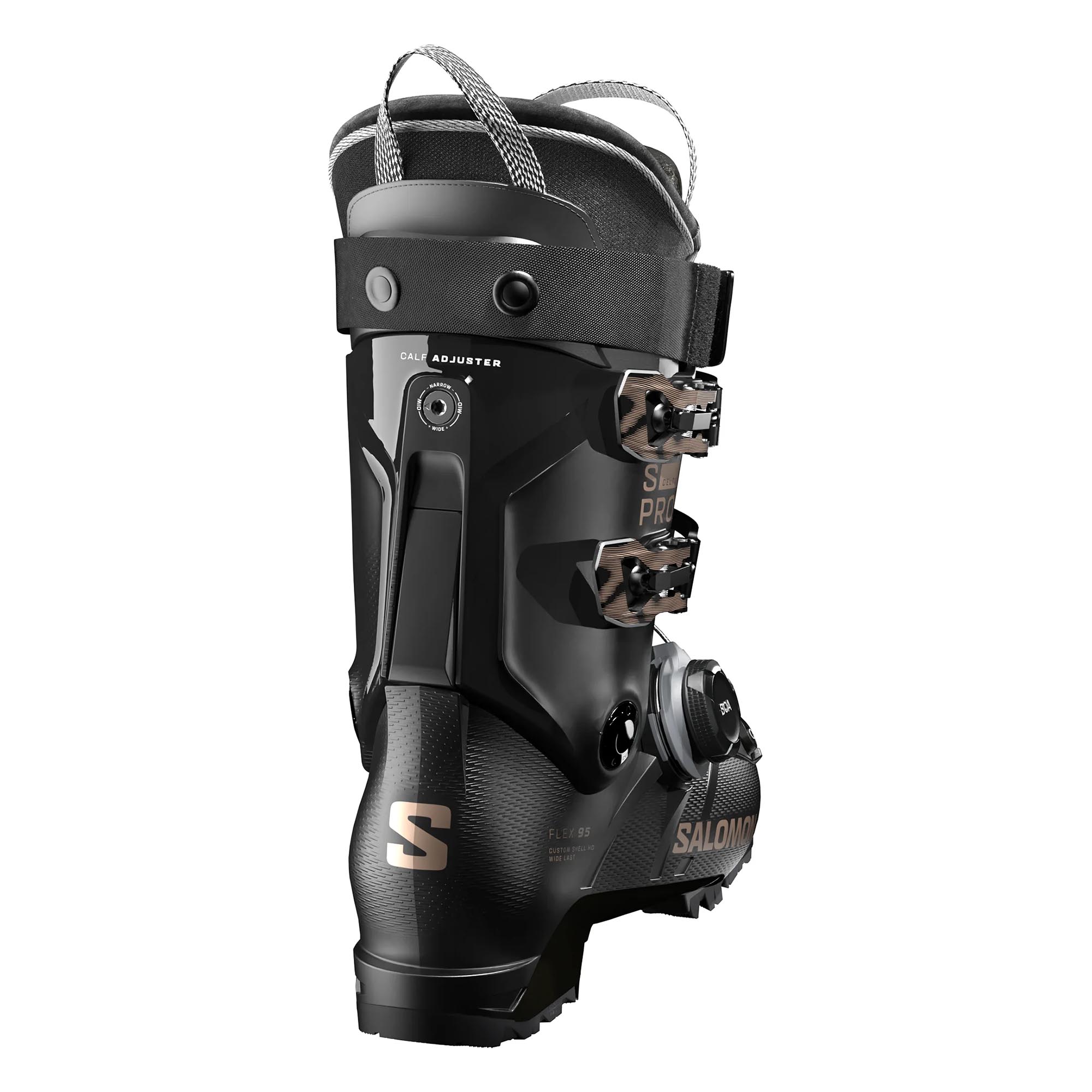 Ženske ski pancerice SALOMON S/PRO Delta BOA 95 GW Black - Image 3