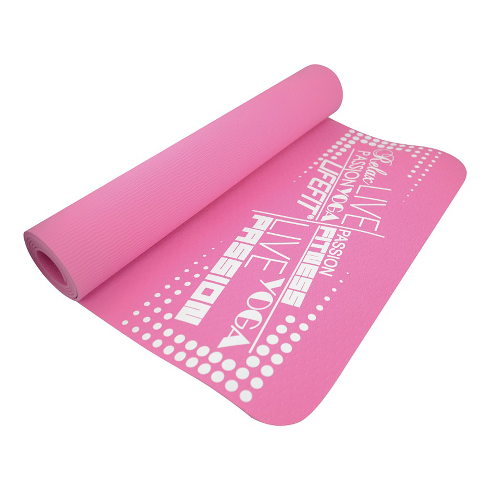 Lifefit® Prostirka za Yogu Pink - Image 3