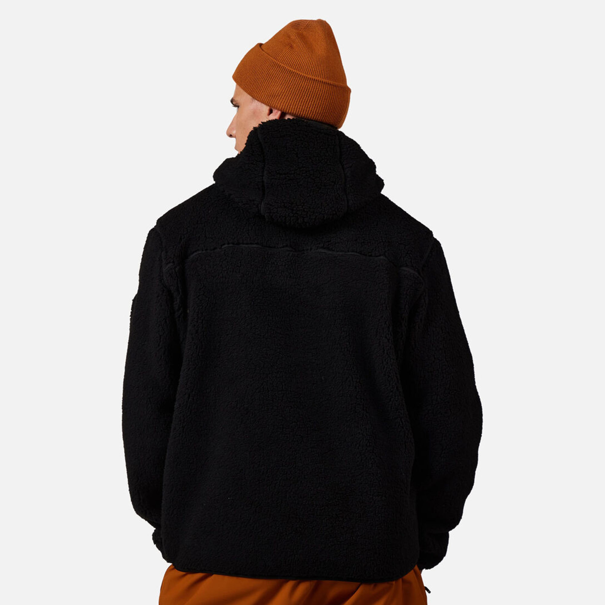 Dukserica ROSSIGNOL Alltrack Anorak Fleece Black - Image 6