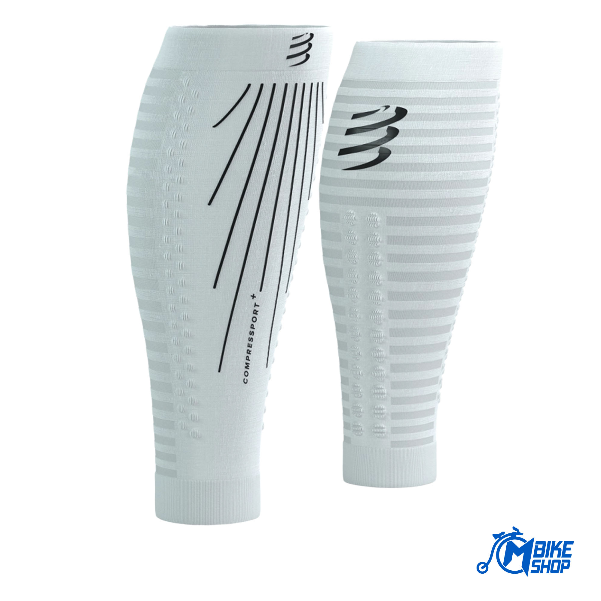 Navlake za noge COMPRESSPORT R2 Aero White/Black - Image 4