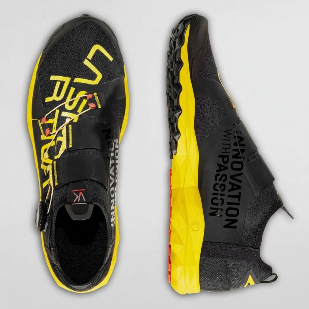 Patike LA SPORTIVA Trail VK Boa Black/Yellow - Image 3