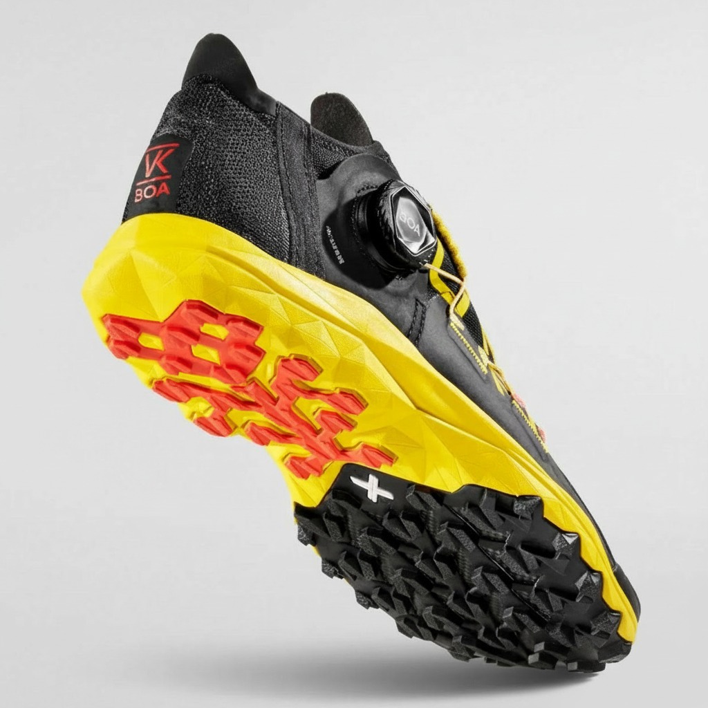 Patike LA SPORTIVA Trail VK Boa Black/Yellow - Image 5