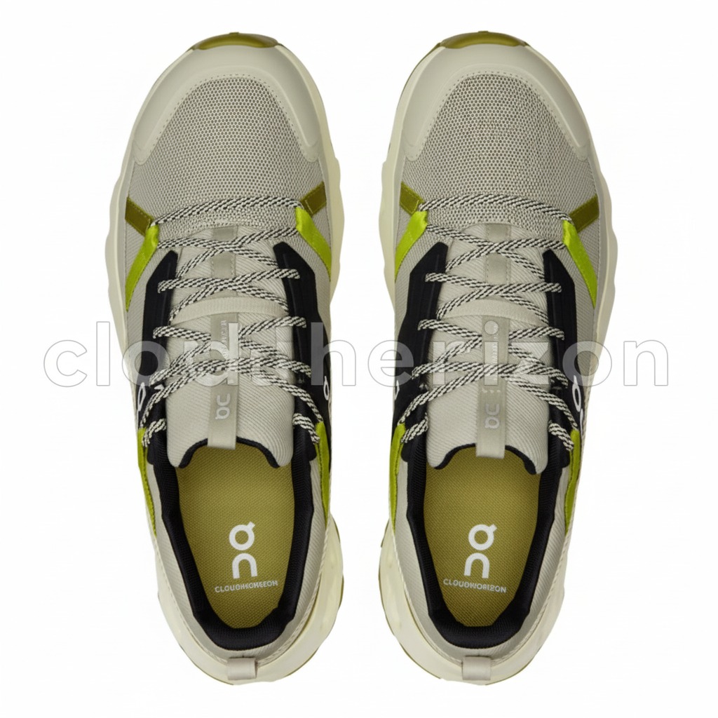 Patike ON Running Cloudhorizon Beige/Green - Image 4