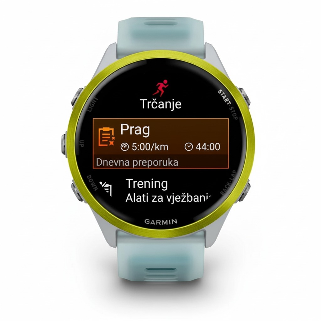 GARMIN Forerunner 570 47mm Whitestone/Amp Yellow - Image 3