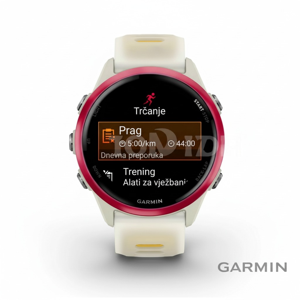 GARMIN Forerunner 570 42mm Bone/Raspberry/Mango - Image 3