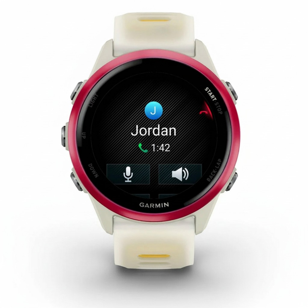 GARMIN Forerunner 570 42mm Bone/Raspberry/Mango - Image 4