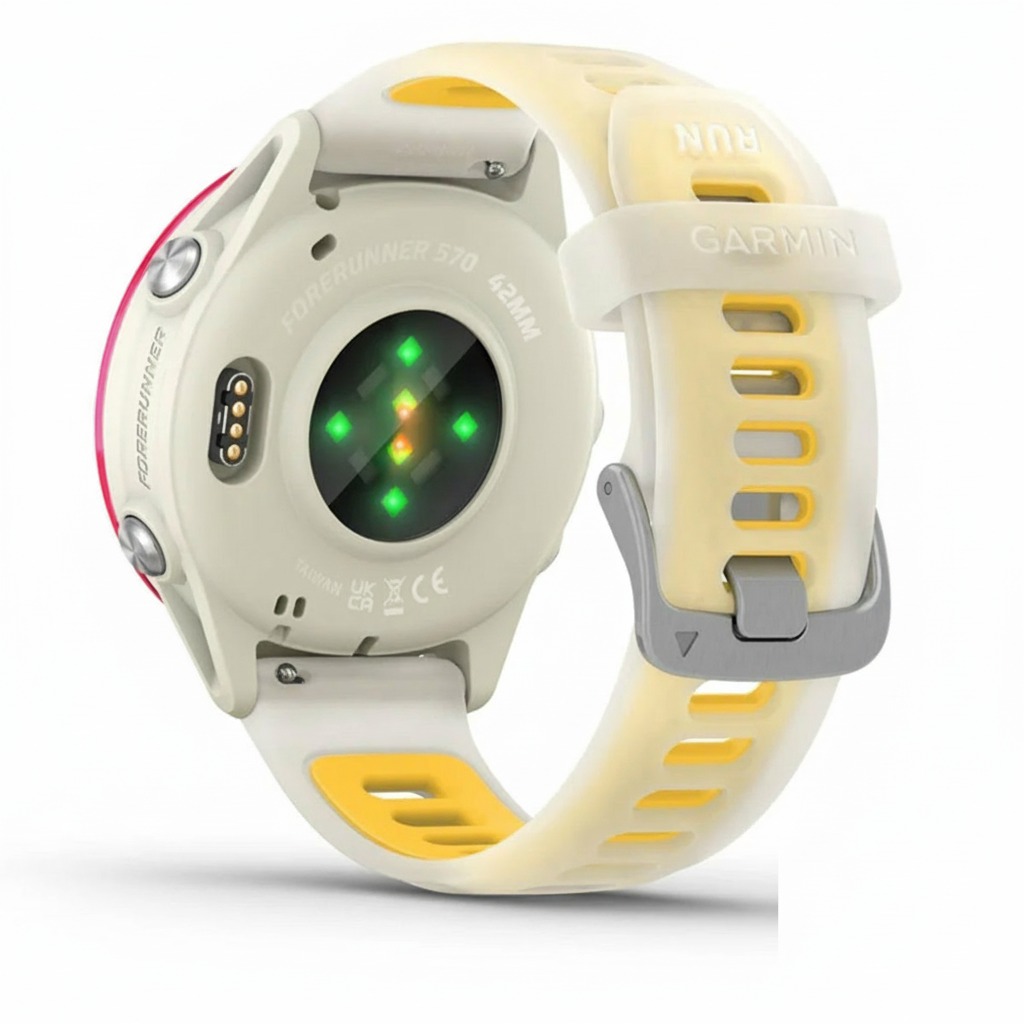 GARMIN Forerunner 570 42mm Bone/Raspberry/Mango - Image 8