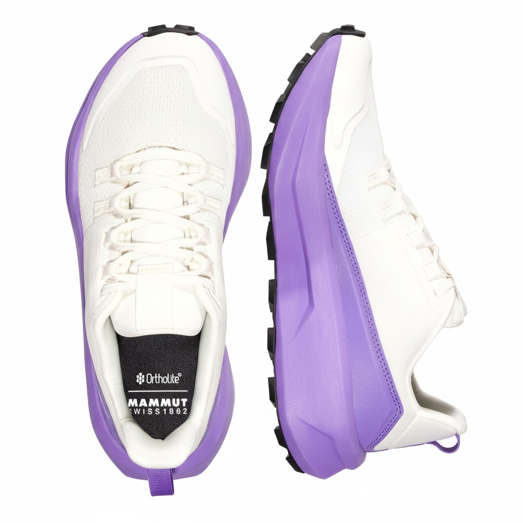 Ženske patike MAMMUT Aenergy Hike Low Bright White/Light Lavandin - Image 5