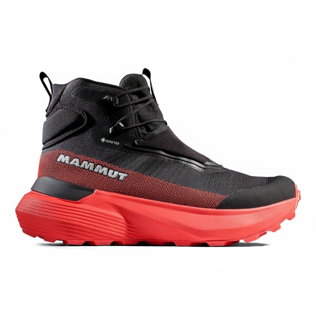 Gležnjače MAMMUT Aenergy Ultra Mid GTX Black/Mammut Red - Image 2