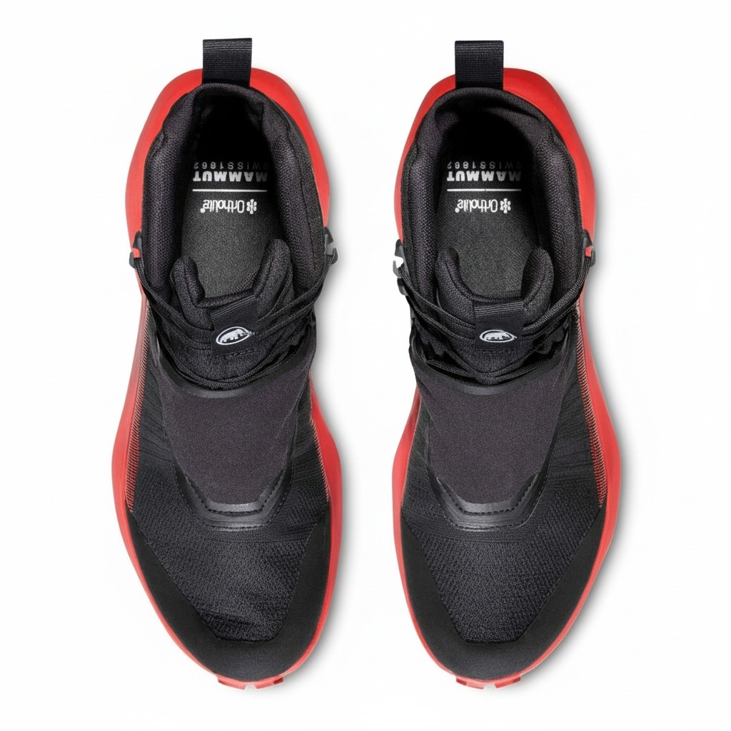 Gležnjače MAMMUT Aenergy Ultra Mid GTX Black/Mammut Red - Image 4