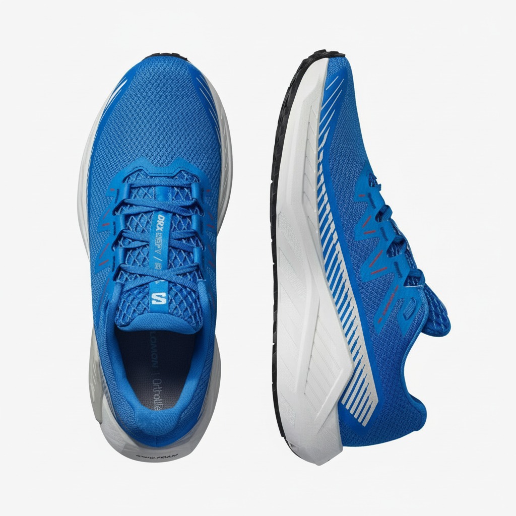 Patike SALOMON Drx Defy Grvl French Blue/White/Cherry Tomato - Image 5