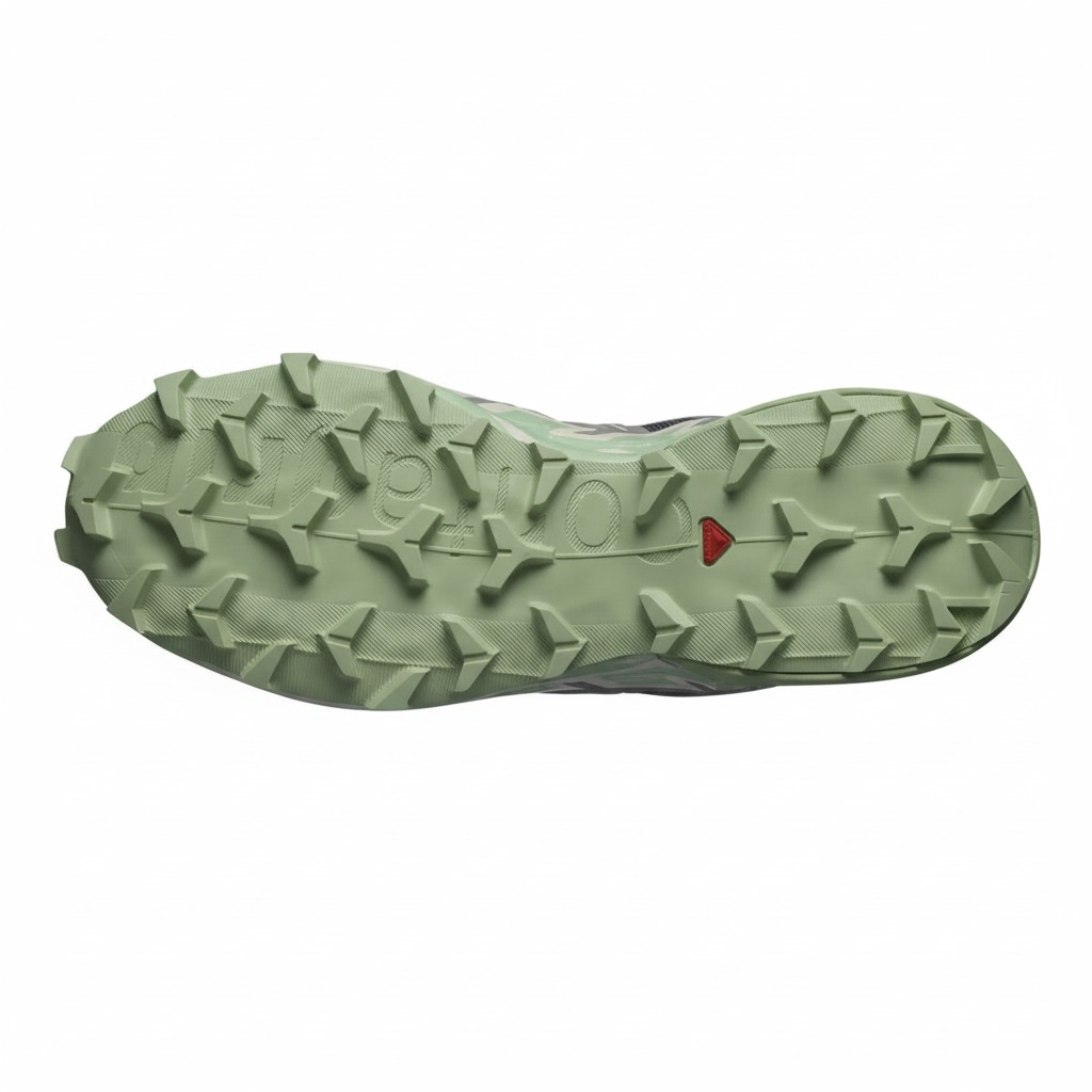 Ženske patike SALOMON Speedcross 6 Castlerock/Vanilla Ice/Smoke Green - Image 3