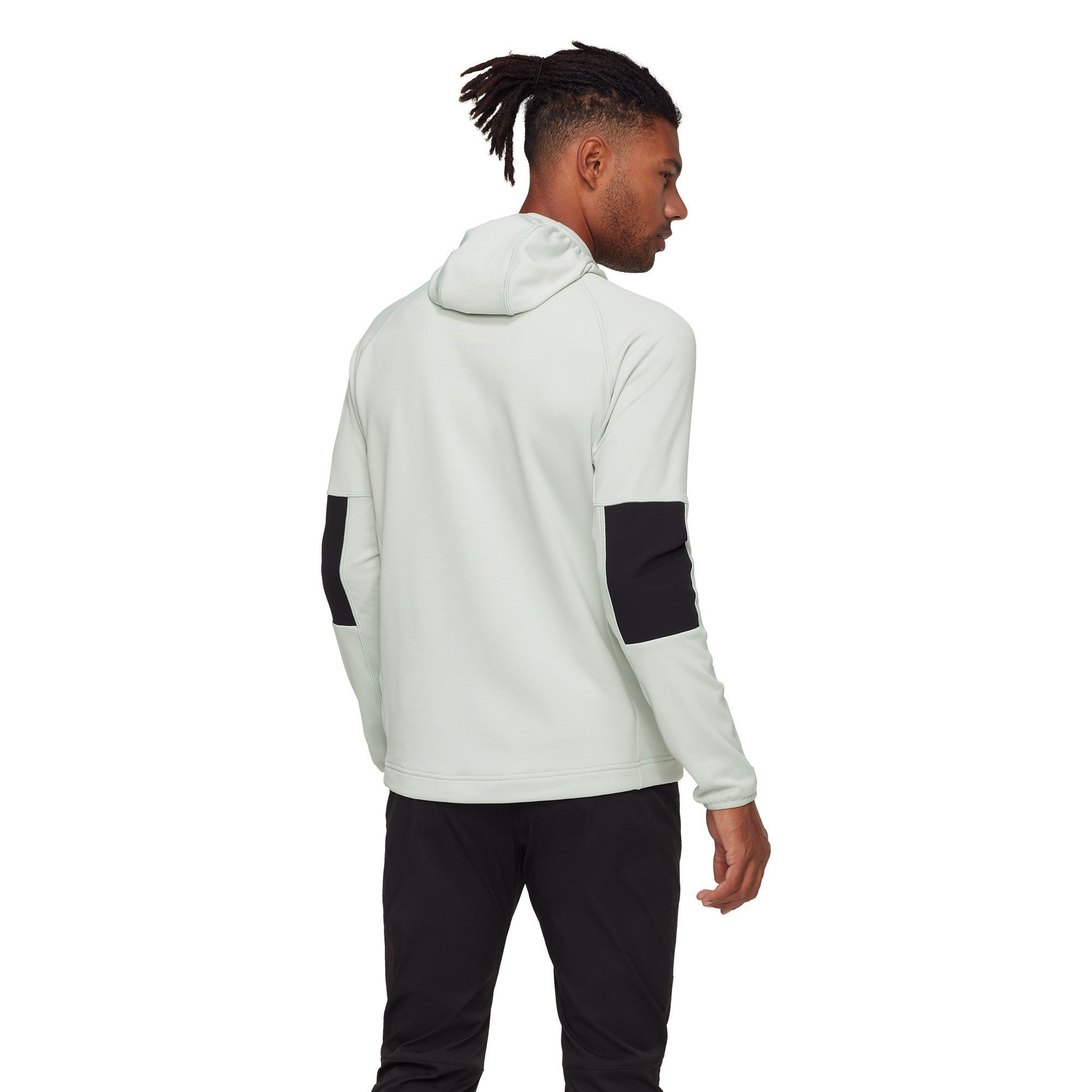 Jakna MAMMUT Massone ML Hooded Silver/Sage Black - Image 4