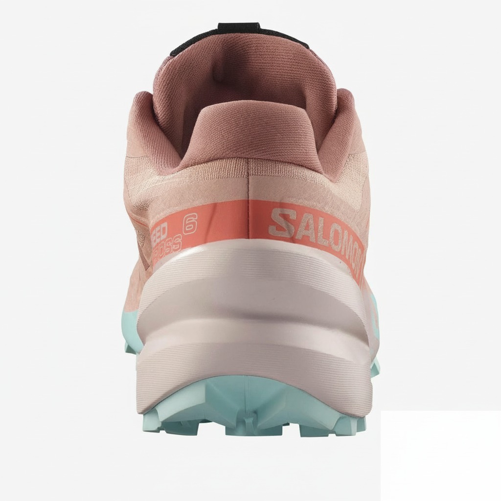 Ženske patike SALOMON Speedcross 6 Mahogany Rose/Hushed Violet/Iced Aqua - Image 4