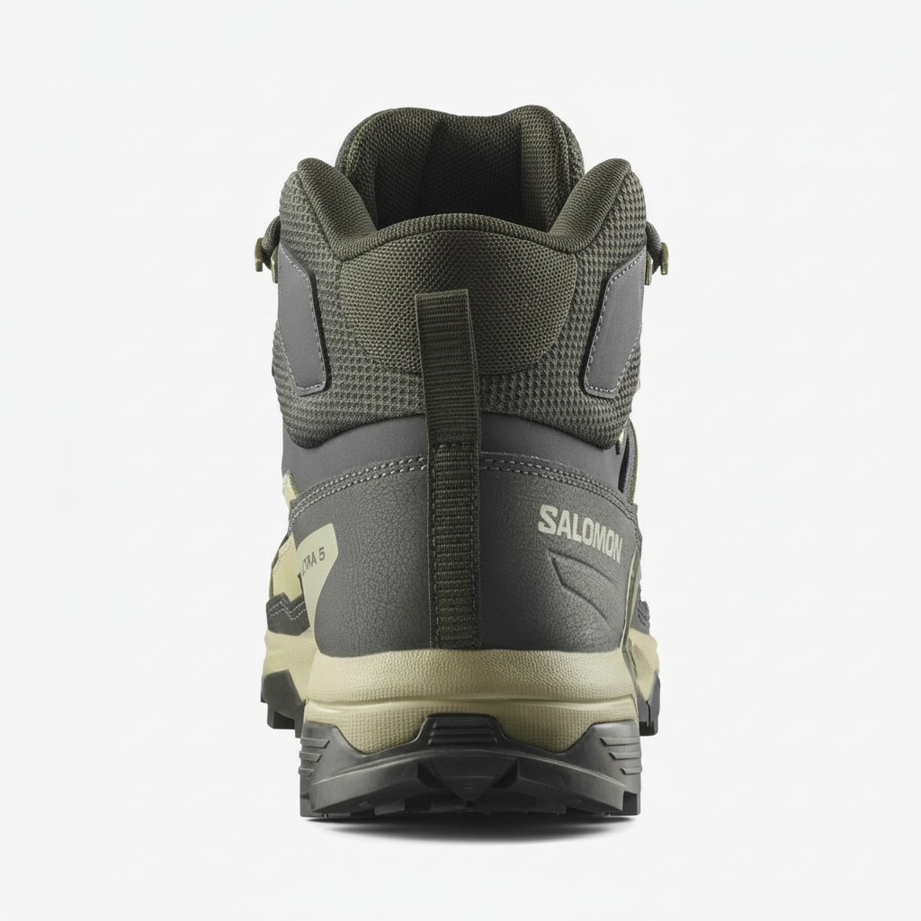 Gležnjače SALOMON X Ultra 5 GTX Mid Peat/Gray Green/Blue Nights - Image 4