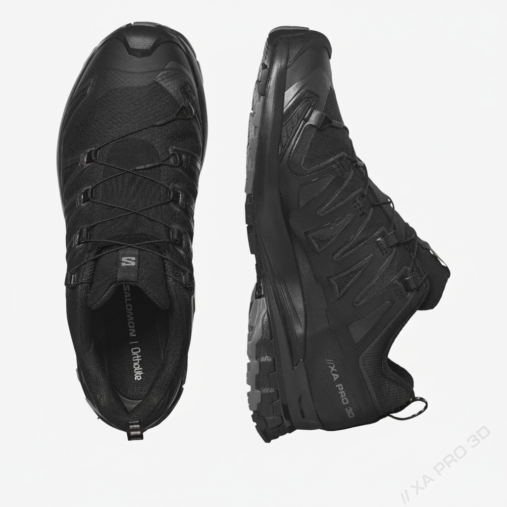 Patike SALOMON XA PRO 3D V9 Wide GTX Black/Phantom - Image 5