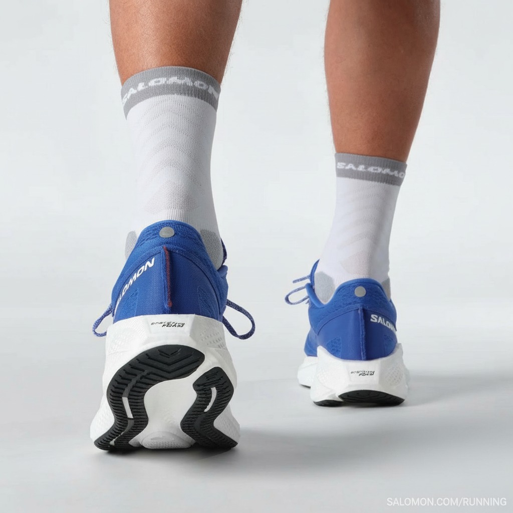 Patike SALOMON Aero Glide 3 French Blue/White/Cherry Tomato - Image 7