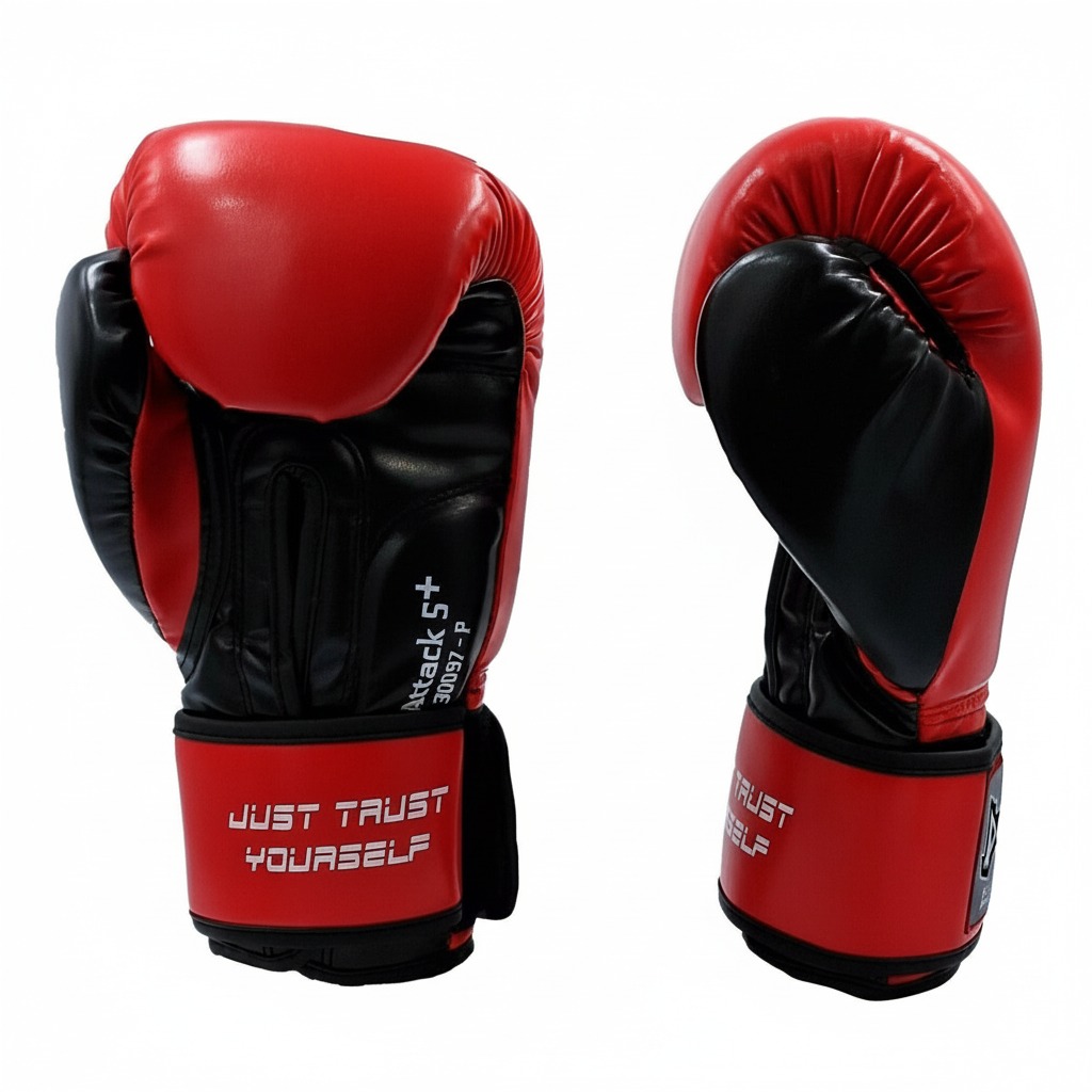 DragonDo Rukavice za Muay Thai Attack 5 Plus Red - Image 3