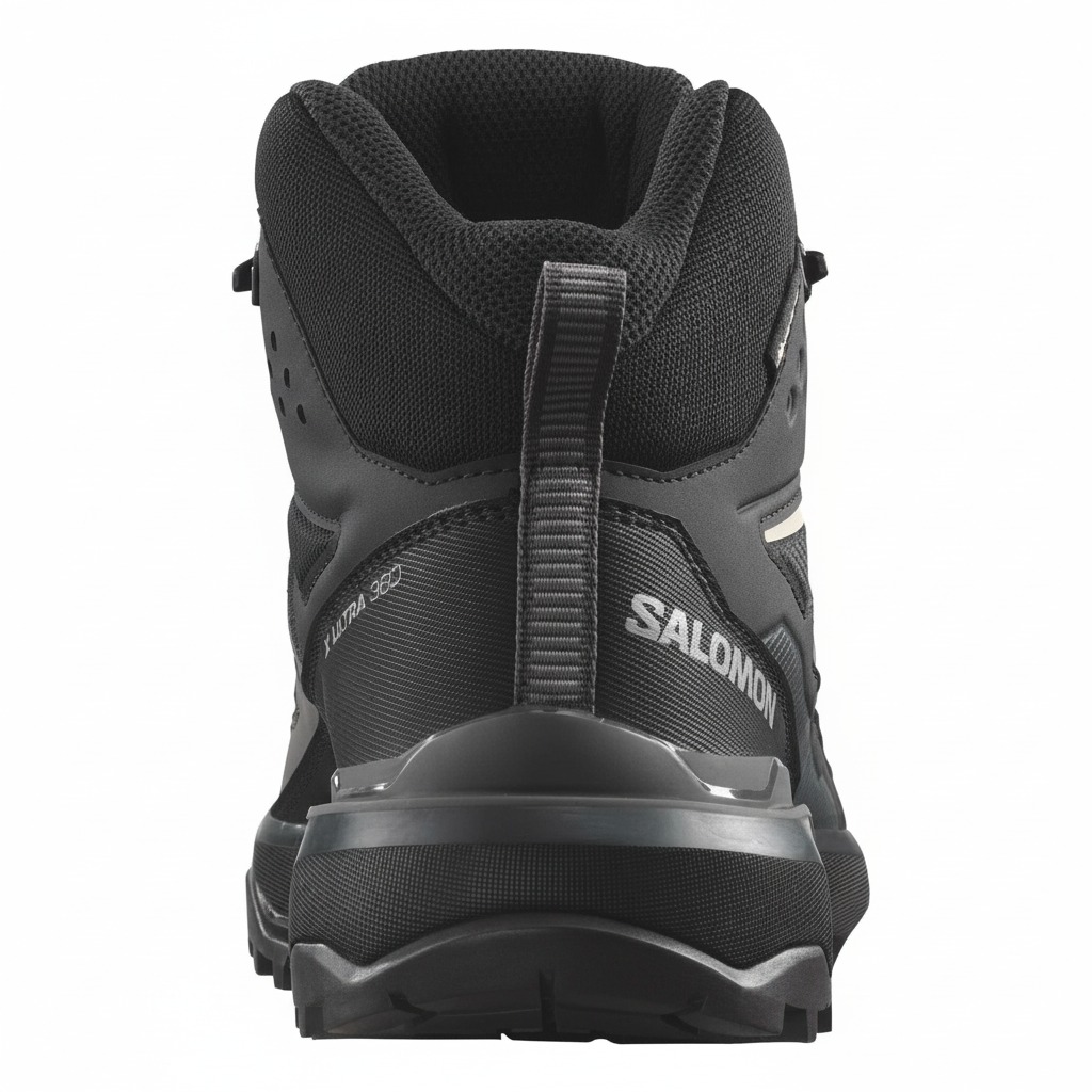Ženske gležnjače SALOMON X Ultra 360 Mid GTX Black/Plum Kitten/Shale - Image 4