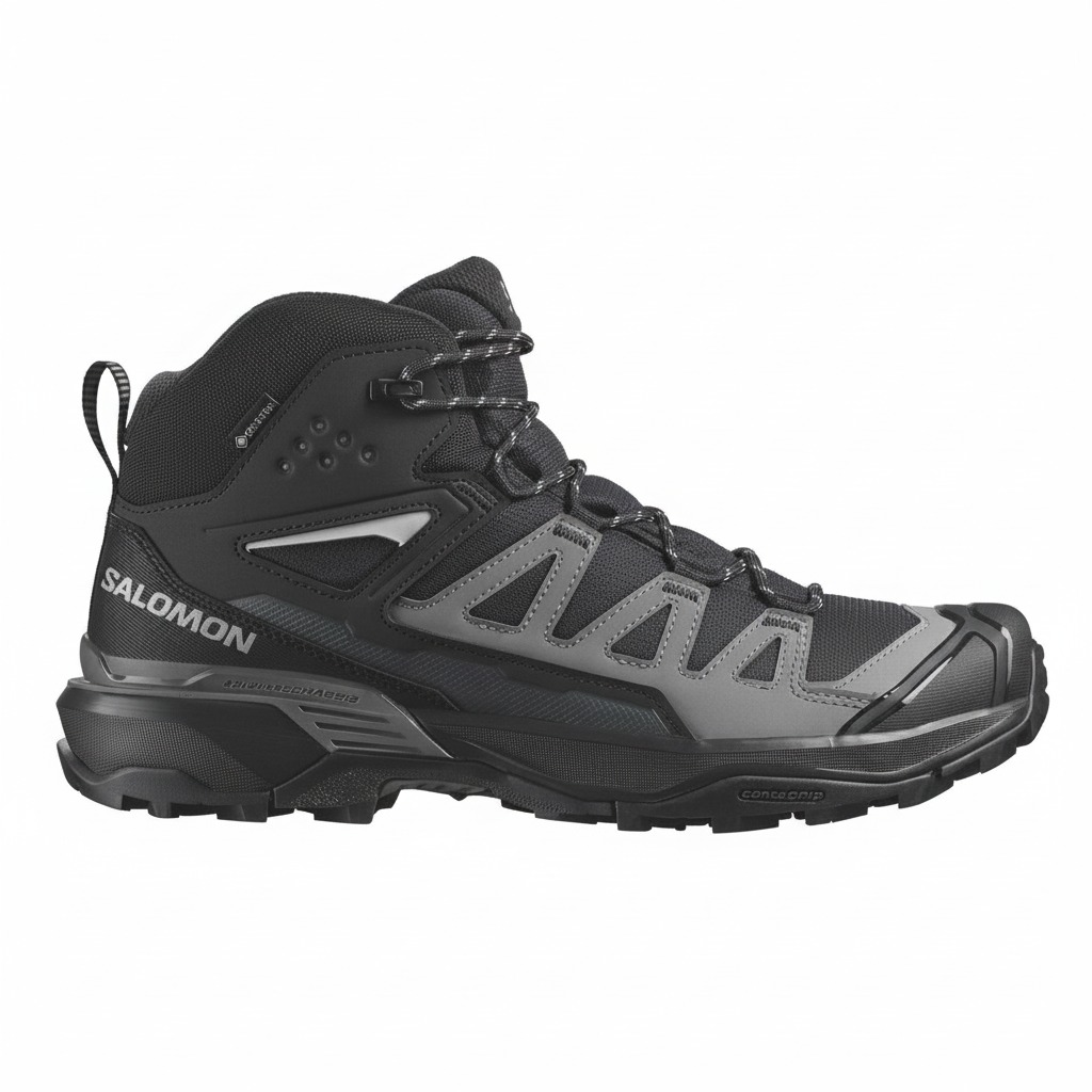 Gležnjače SALOMON X Ultra 360 Mid GTX Black/Magnet/Pewter - Image 2