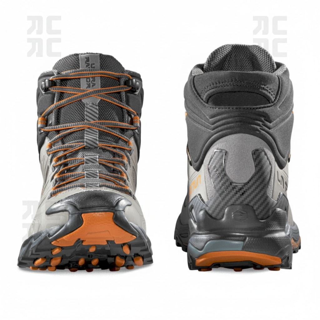 Gležnjače LA SPORTIVA Ultra Raptor II Mid Leather GTX Grey/Marmalade - Image 4