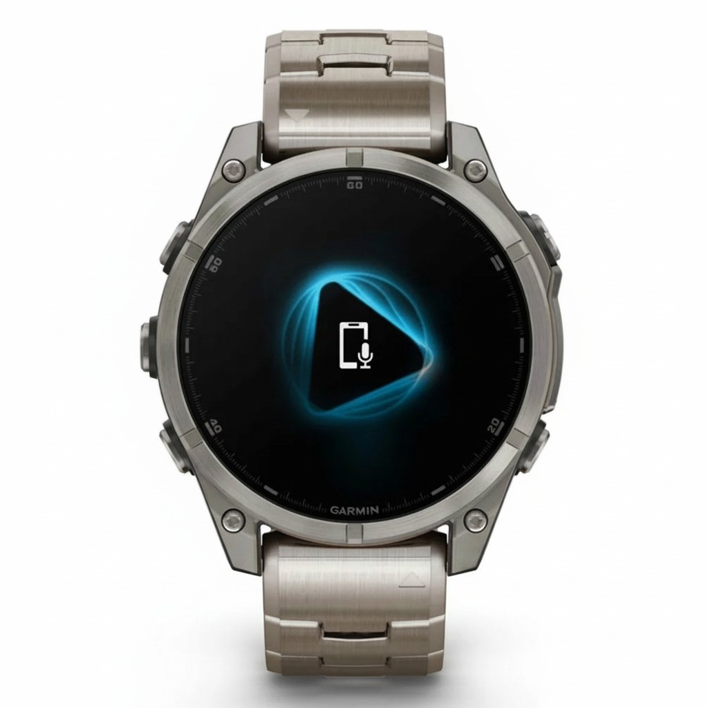 GARMIN fenix 8 47 mm AMOLED Sapphire Bare Titanium Graphite/Titanium - Image 2