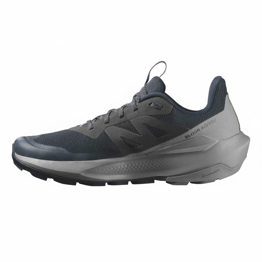 Patike SALOMON Elixir Activ GTX Carbon/Sharkskin/Slate Green - Image 4