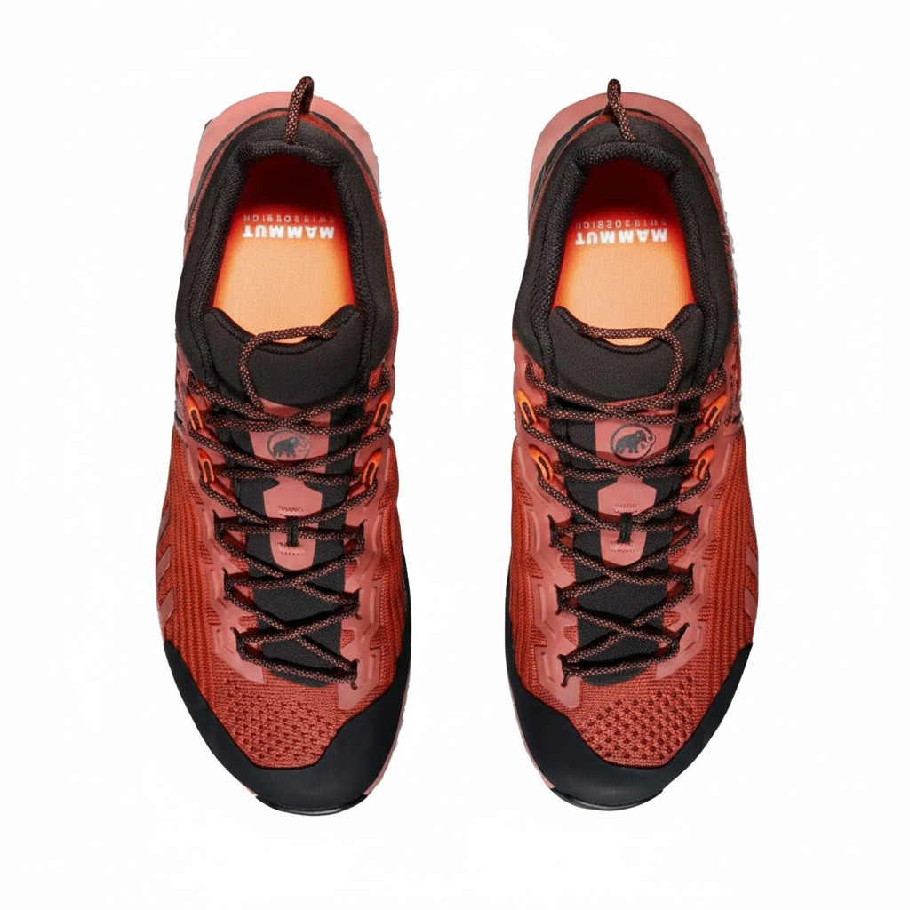 Ženske patike MAMMUT Alnasca Knit III Low GTX Brick/Quartz/Dust - Image 3