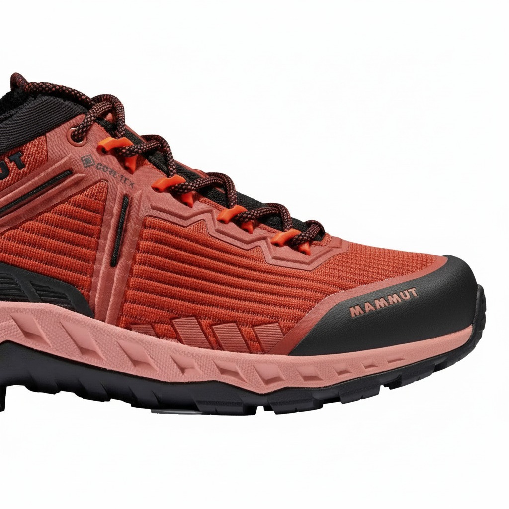 Ženske patike MAMMUT Alnasca Knit III Low GTX Brick/Quartz/Dust - Image 7