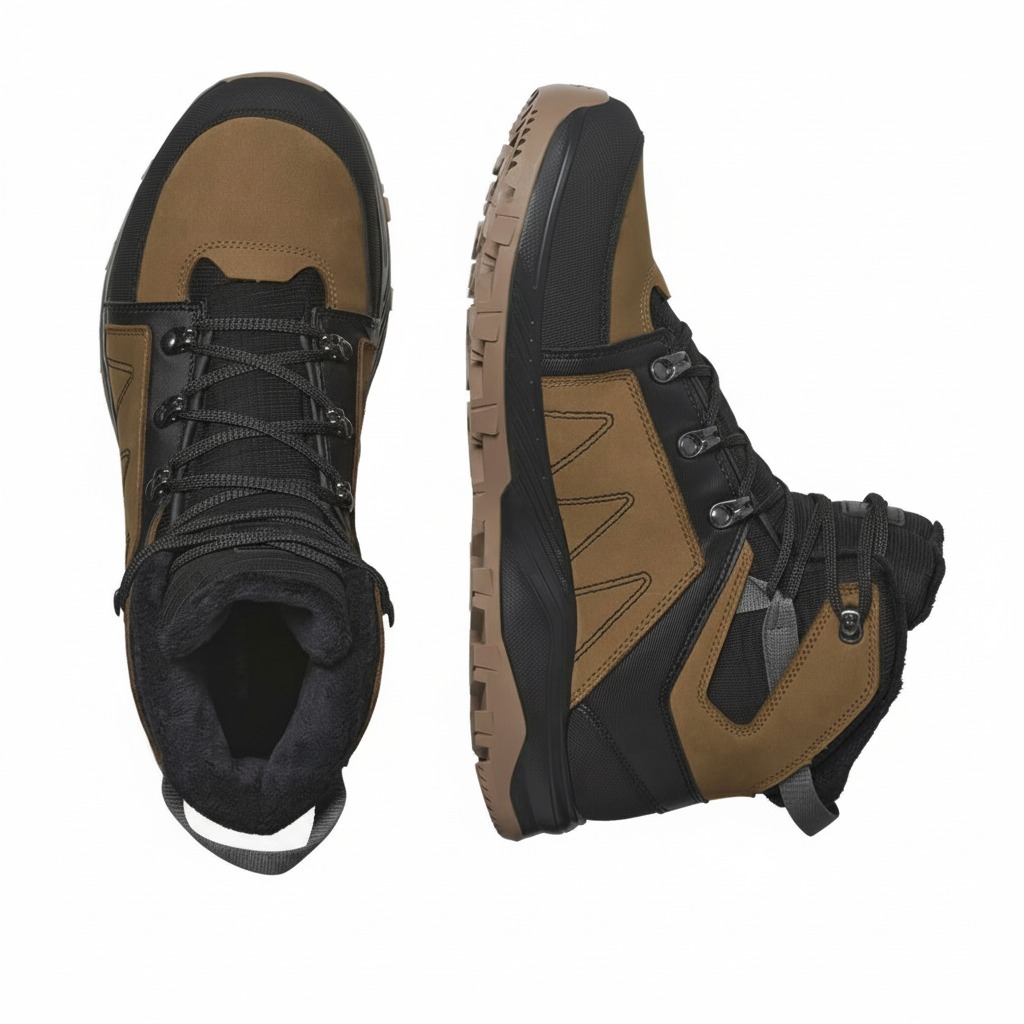 Gležnjače SALOMON Outchill Thinsulate Climasalomon™ Waterproof Rubber/Black/Magnet - Image 2