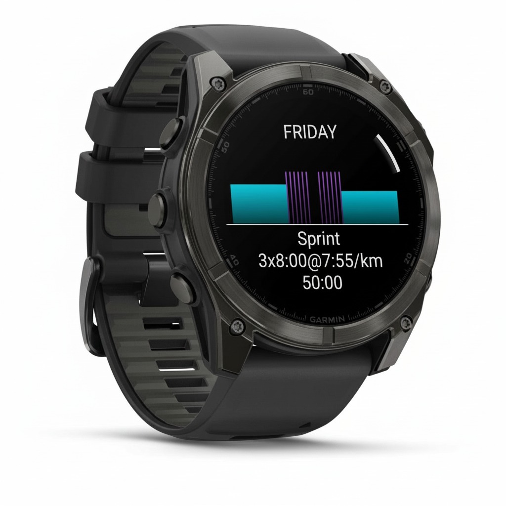 GARMIN Fenix 8 51mm AMOLED Sapphire Carbon Gray DLC Titanium Black/Pabble Gray - Image 3