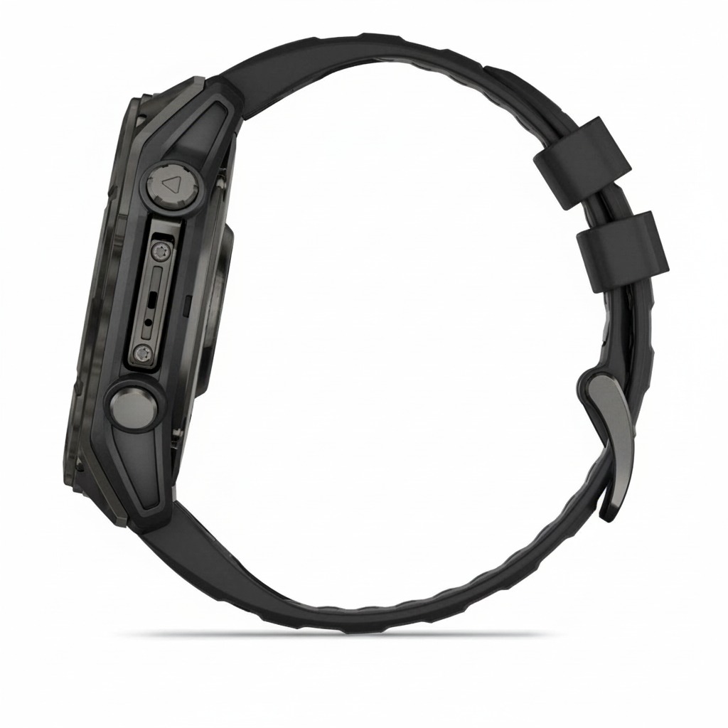 GARMIN Fenix 8 51mm AMOLED Sapphire Carbon Gray DLC Titanium Black/Pabble Gray - Image 5