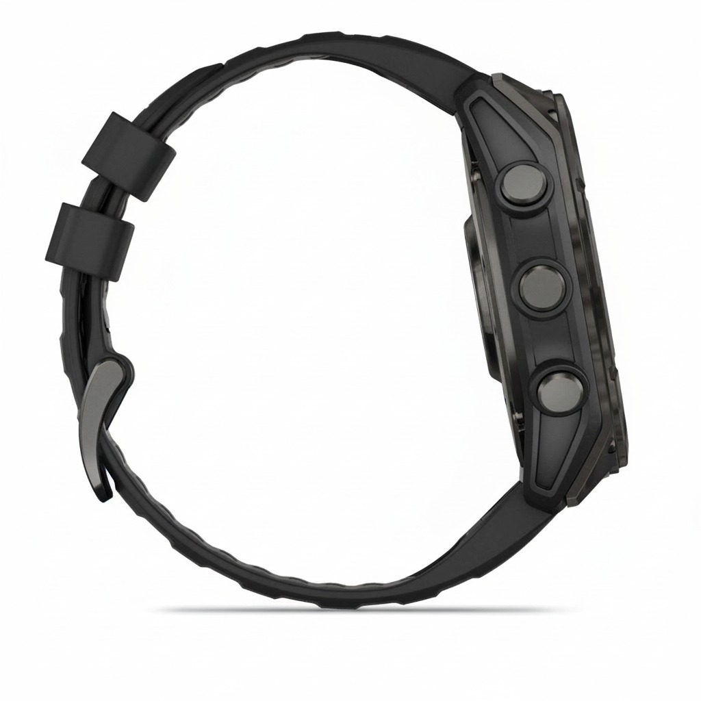 GARMIN Fenix 8 51mm AMOLED Sapphire Carbon Gray DLC Titanium Black/Pabble Gray - Image 6