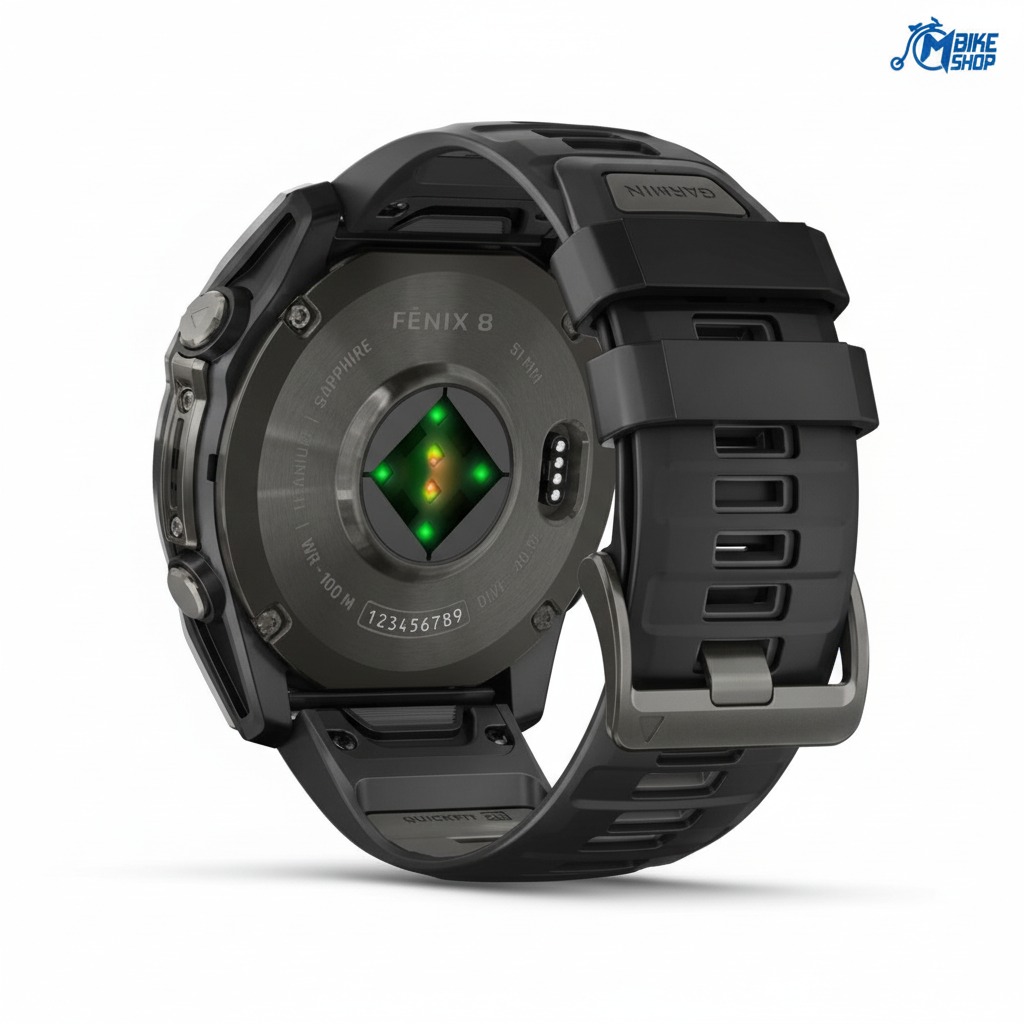 GARMIN Fenix 8 51mm AMOLED Sapphire Carbon Gray DLC Titanium Black/Pabble Gray - Image 7