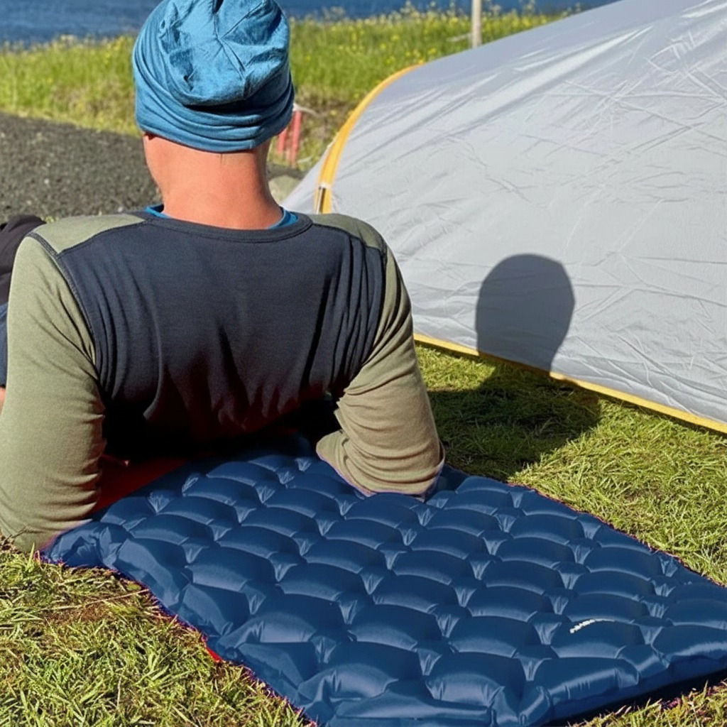 HUSKY Napuhavajuća prostirka za spavanje Mat Fury 5 Dark Blue - Image 2