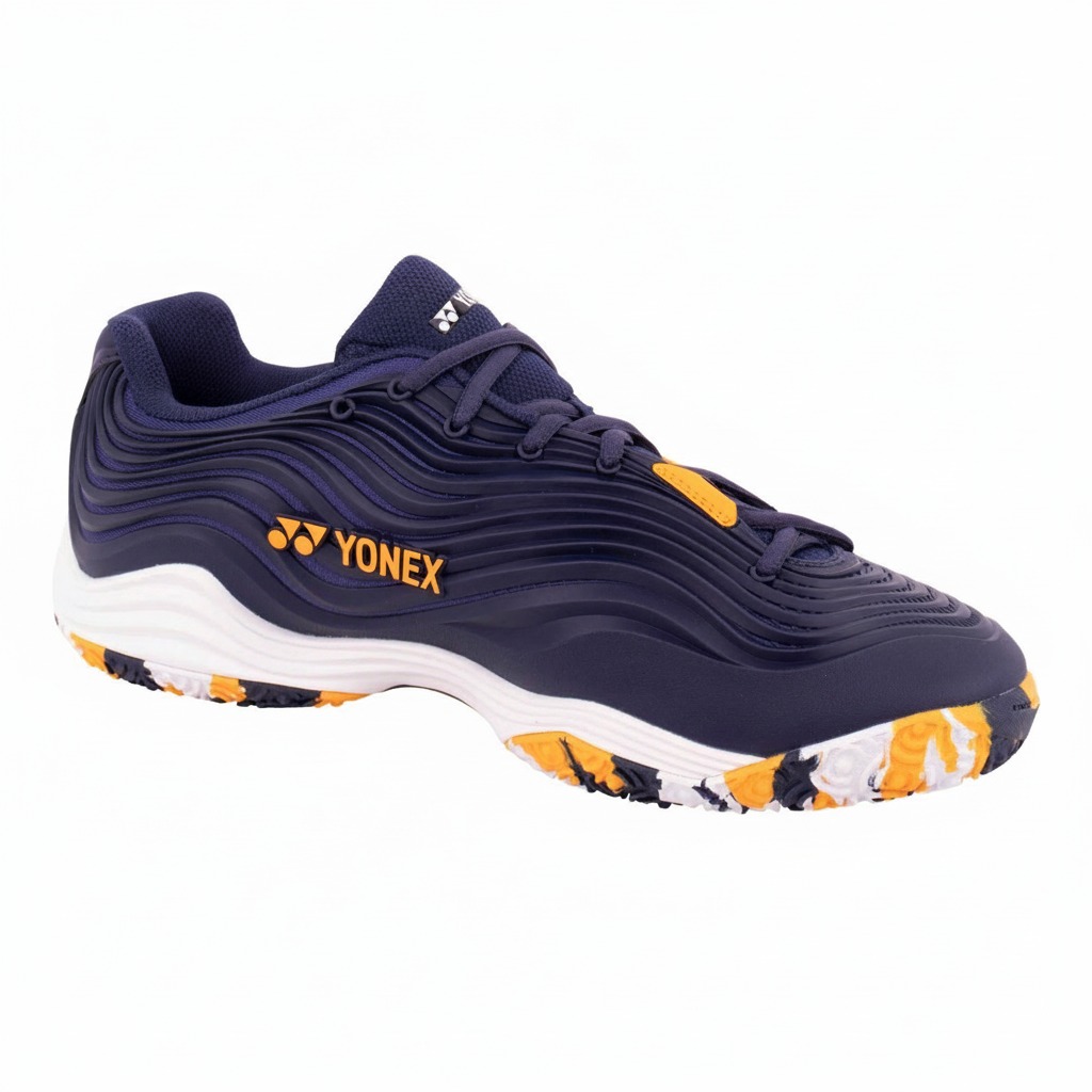 YONEX Patike za tenis Fusionrev 5 CL Men Navy/Orange - Image 3