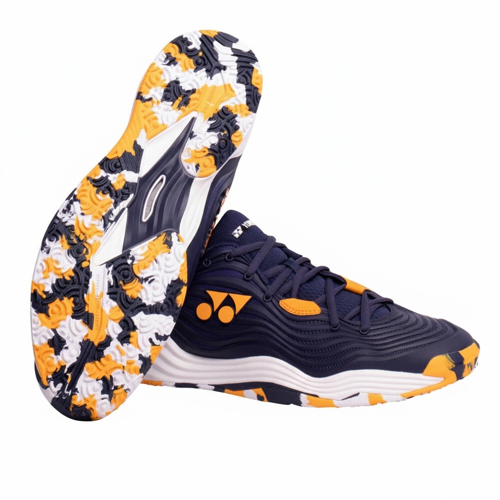 YONEX Patike za tenis Fusionrev 5 CL Men Navy/Orange - Image 6