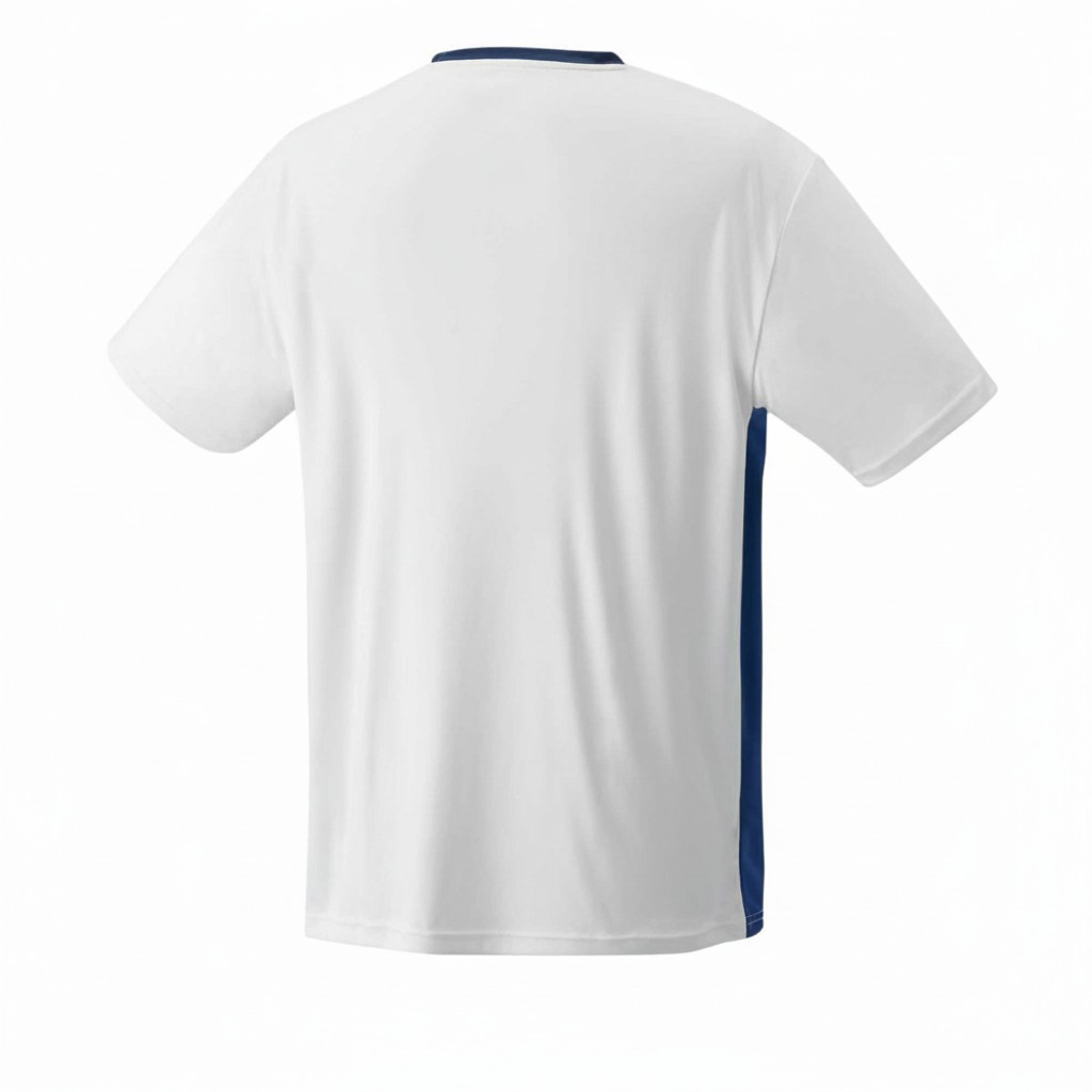 YONEX Majica kratkih rukava Men’s Crew Neck Club White - Image 2