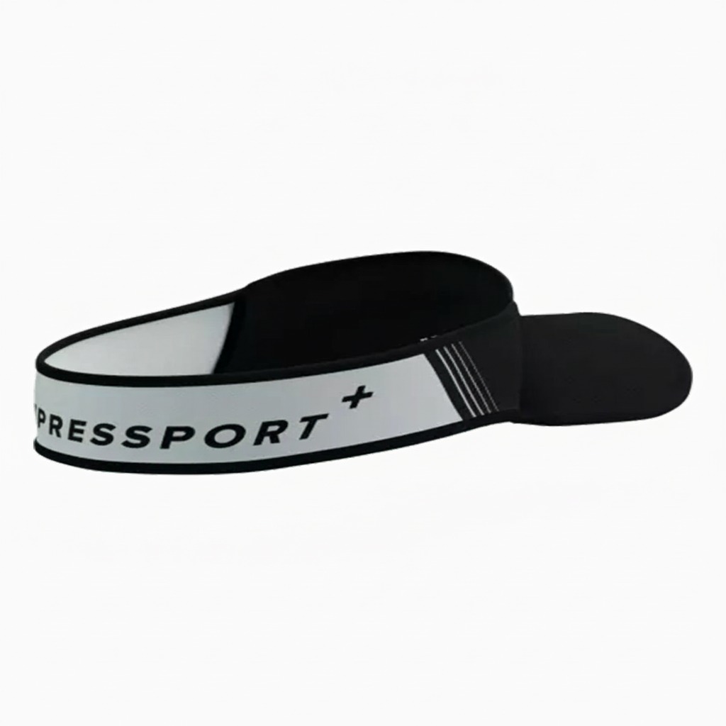 Kačket COMPRESSPORT UltraLight Black/White - Image 2