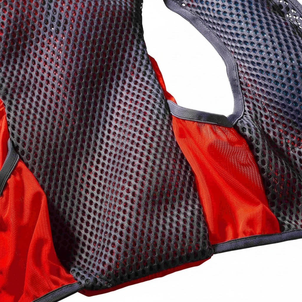 Prsluk SALOMON + Bidon Active Skin 8 SET Fiery Red/Ebony - Image 3