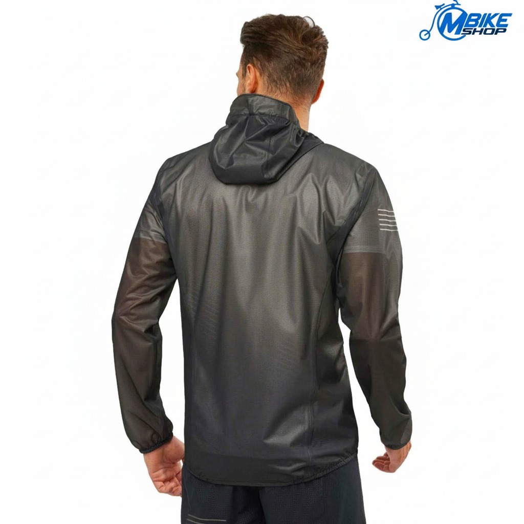 Jakna SALOMON Bonatti Race Waterproof M Black/White/Autumn - Image 2