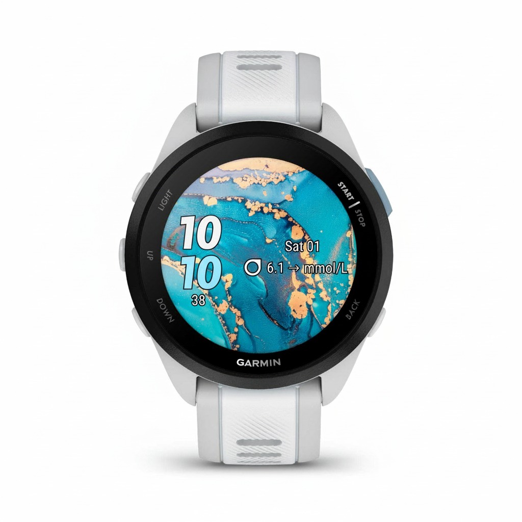 GARMIN Forerunner 165 Mist Grey Whitestone - Image 2